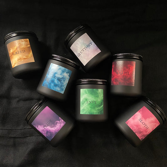 SEVEN DEADLY CHAOS CANDLE COLLECTION